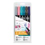 Tombow ABT-6P-5 marcatore Fine/Extra grassetto Multicolore 6 pz (PABT-6P-5)