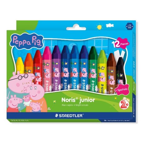 CF12 PASTELLI A CERA PEPPA PIG (224 C12 L1)