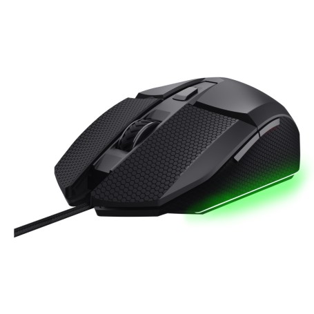 Trust GXT121 FELOX+ mouse Gaming Mano destra USB tipo A Ottico 10000 DPI (25603)