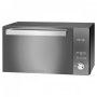 ProfiCook PC-MWG 1204 Superficie piana Microonde con grill 23 L 800 W Specchio, Acciaio inossidabile (501204)
