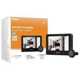Imou VD1 Spioncino smart a batteria, con monitor da 4,3 pollici e risoluzione da 5MP (VD1-5M0S)