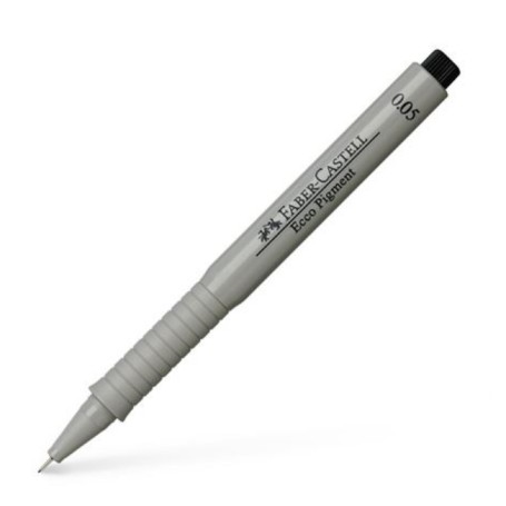 Faber-Castell Ecco Pigment penna tecnica Fine Nero 1 pz (166099)