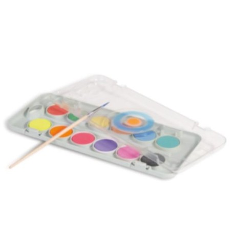 CF12 ACQUERELLI 30MM COL.FLUO E MET (112A12FM)