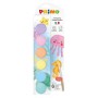 CF6 TEMPERA IN VASETTI COL. PASTEL (2534BRP6EP)