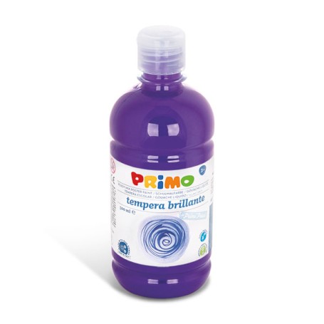 Primo 202BR500400 colore a tempera 500 ml Bottiglia Porpora (202BR500400)