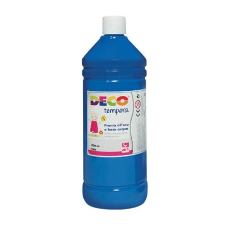 TEMPERA FLACONE 1000ML BLU CYAN (08808/21)