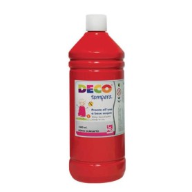 TEMPERA FLACONE 1000ML ROSSO SCARL. (08808/08)