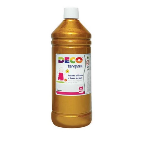 TEMPERA FLACONE 500ML ORO (PF550/40)