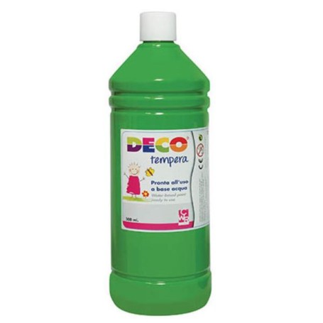 TEMPERA FLACONE 500ML VERDE MEDIO (PF550/12)