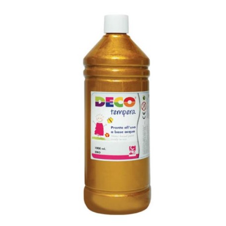 TEMPERA FLACONE 1000ML ORO (08808/40)