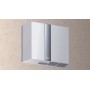 COMPACT MOTORE PER ESTERNO cm 45x35 - Bianco, Inox - 900 m3/h