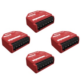 Shelly SHELLY_1PM_GEN3_4ER interruttore elettrico Interruttore intelligente Rosso (Shelly_1PM_Gen3_4er)