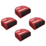 Shelly SHELLY_1PM_GEN3_4ER interruttore elettrico Interruttore intelligente Rosso (Shelly_1PM_Gen3_4er)