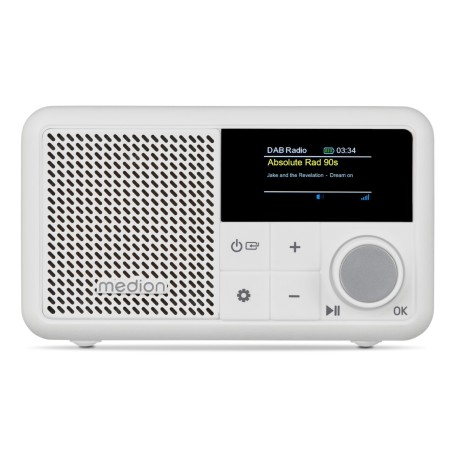 MEDION LIFE S66822 Tragbares Portatile Digitale Bianco (50077056)