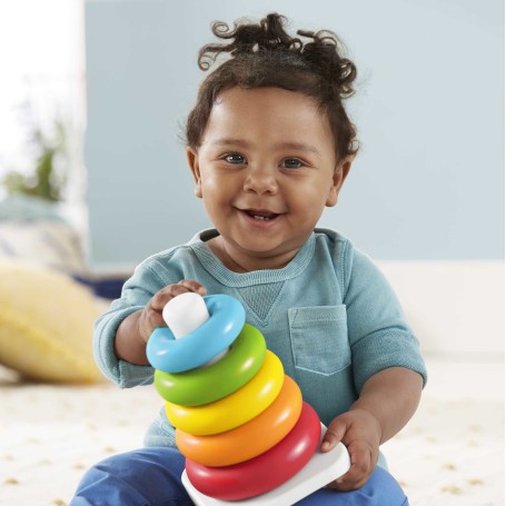 Fisher-Price Piramide 5 Anelli Ecosost (GRF09)
