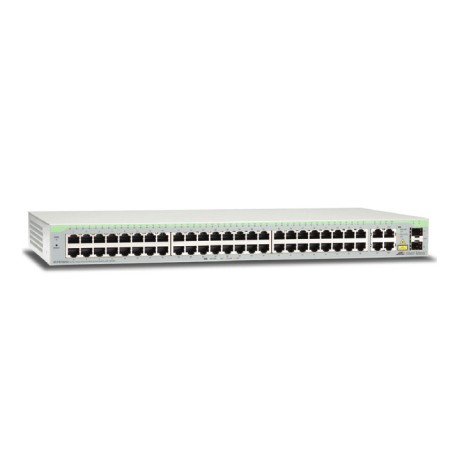 Allied Telesis AT-FS750/52-50 Gestito Fast Ethernet (10/100) 1U Grigio (AT-FS750/52)