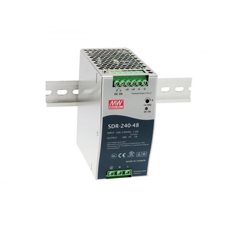 Allied Telesis AT-MWWDR-240-48 alimentatore per computer 240 W Acciaio inossidabile (AT-MWWDR240/48)