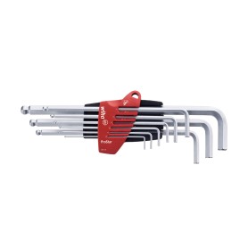 Wiha 07185 chiave esagonale Set di chiavi esagonali a L Metrico 9 pz