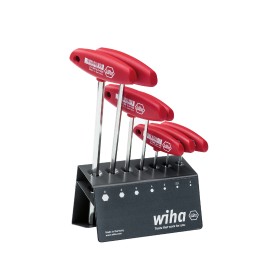 Wiha 00953 chiave esagonale Set di chiavi esagonali con impugnatura a T Metrico 7 pz