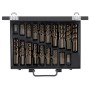 Spiralbohrer-Satz, rollgewalzt, 1-10mm (schwarz, 170-teilig) (R93500170) (3301612)