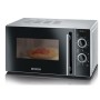 Severin MW 7751, microonde (acciaio inossidabile (spazzolato), con funzione grill) (7771)
