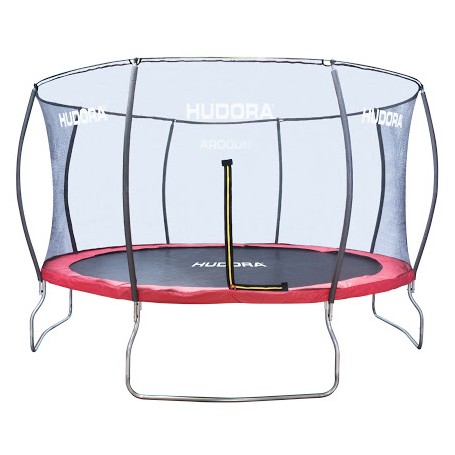 HUDORA Fantastic Trampolin 400V Esterno Rotondo Senza molla Trampolino fuori terra (65741/01)