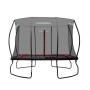 HUDORA Trampolin 4square Esterno Rettangolare Molla elicoidale Trampolino fuori terra (65800)