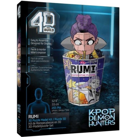 6077588 puzzle Puzzle 3D 200 pz Cartoni