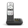 Gigaset A690A Telefono analogico/DECT Nero (S30852-H2830-B101)