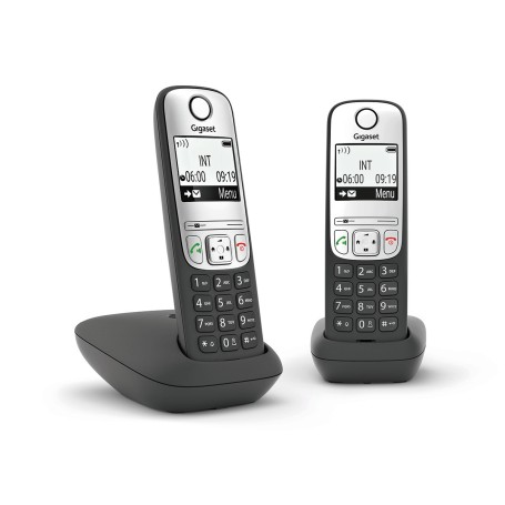 Gigaset A690 Duo Telefono analogico Identificatore di chiamata Nero, Argento (L36852-H2810-B101)