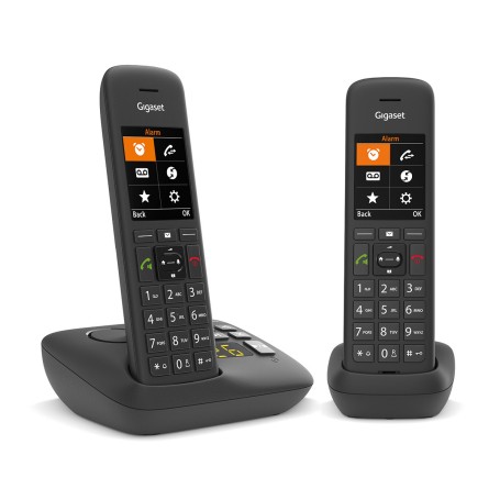 Gigaset C575A Duo Telefono analogico/DECT Identificatore di chiamata Nero (L36852-H2927-B101)