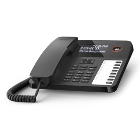 Gigaset DESK 600 Telefono analogico Identificatore di chiamata Nero (S30350-H224-B101)