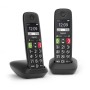 Gigaset E290 Duo Ricevitore telefonico analogico Identificatore di chiamata Nero (L36852-H2901-B101)