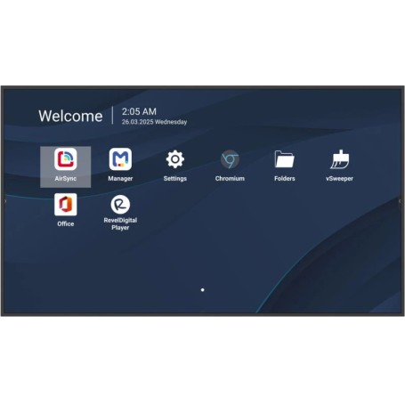 Viewsonic CDE5514-2C visualizzatore di messaggi Pannello piatto per segnaletica digitale 139,7 cm (55") LCD Wi-Fi 500 cd/m² 4K 