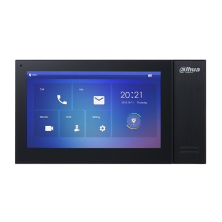 Dahua Technology VTH2421FB sistema per video-citofono 17,8 cm (7") Nero (VTH2421FB-P)