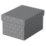 Esselte 628281 scatola di conservazione Armadietto portaoggetti Rettangolare Cartoncino Grigio (628281)