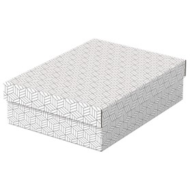 Esselte 628284 scatola di conservazione Armadietto portaoggetti Rettangolare Cartoncino Bianco