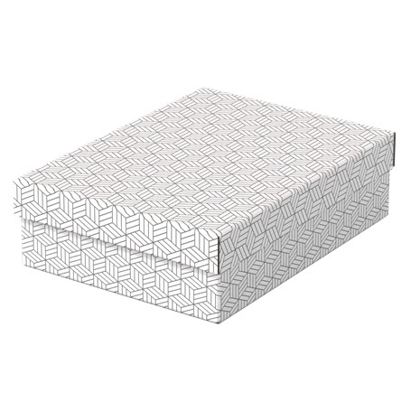 Esselte 628284 scatola di conservazione Armadietto portaoggetti Rettangolare Cartoncino Bianco