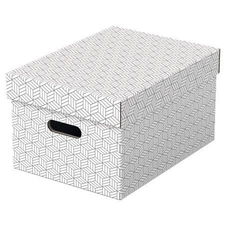 Esselte 628282 scatola di conservazione Armadietto portaoggetti Rettangolare Cartoncino Bianco