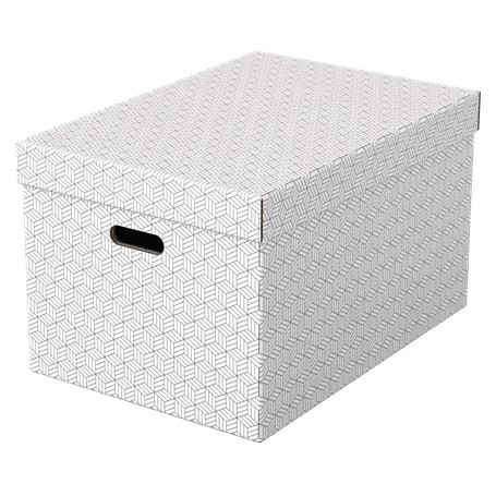 Esselte 628286 scatola di conservazione Armadietto portaoggetti Rettangolare Cartoncino Bianco