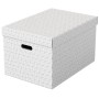 Esselte 628286 scatola di conservazione Armadietto portaoggetti Rettangolare Cartoncino Bianco