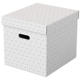 Esselte 628288 scatola di conservazione Armadietto portaoggetti Rettangolare Cartoncino Bianco