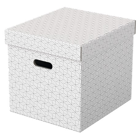 Esselte 628288 scatola di conservazione Armadietto portaoggetti Rettangolare Cartoncino Bianco