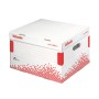 Esselte Speedbox scatola per la conservazione di documenti Rosso, Bianco (623912)