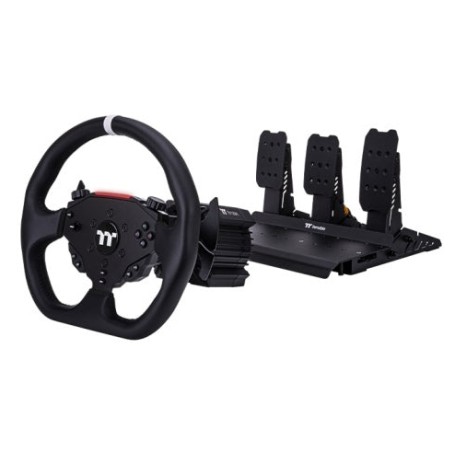 Thermaltake G6 Direct Drive Racing Nero USB Sterzo + Pedali PC (GRB-G6D-DGT3BB-01)