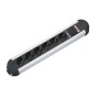 Bachmann 331.010 prolunghe e multiple 1,75 m 6 presa(e) AC Interno Alluminio, Nero