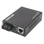 Intellinet 508209 convertitore multimediale di rete 1000 Mbit/s 1310 nm Modalità singola Nero (508209)