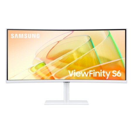 Samsung S65TC Monitor PC 86,4 cm (34") 3440 x 1440 Pixel UltraWide Quad HD LED Bianco (LS34C650TAUXEN)