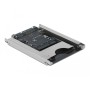 DeLOCK 91753 lettore di schede SATA Interno Grigio (91753)