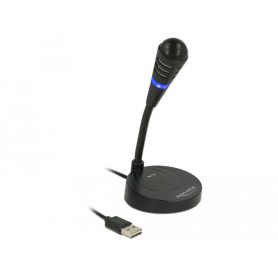 DeLOCK 65868 microfono Nero Microfono per PC (65868)